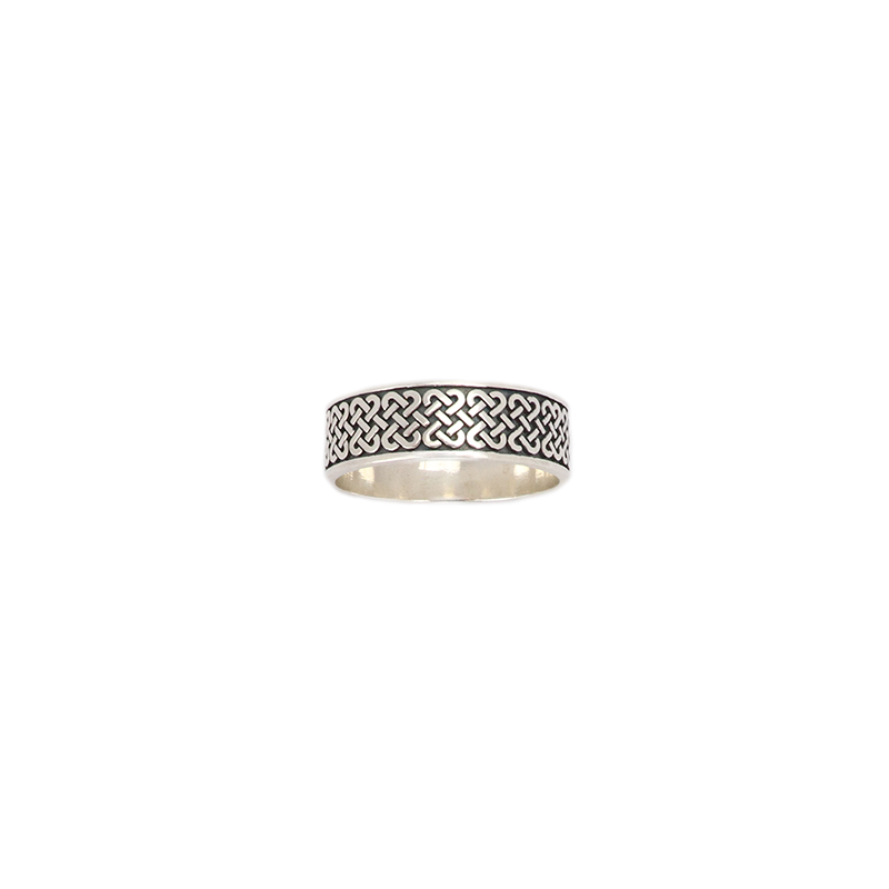 Men's Continuous Patterned Ring