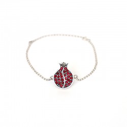 Pomegranate Chain Bracelet
